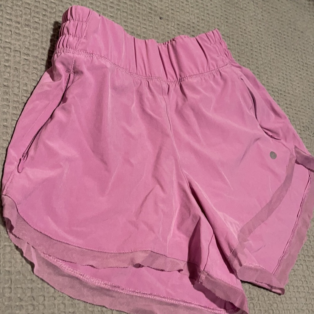 Pink Running Shorts